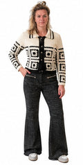 Jollya -  Vest wit/zwart